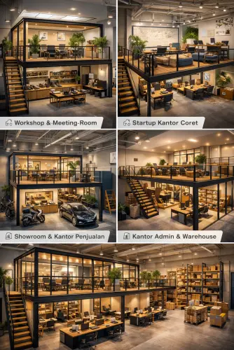 Mezzanine Ruang Kantor di Kota Tangerang