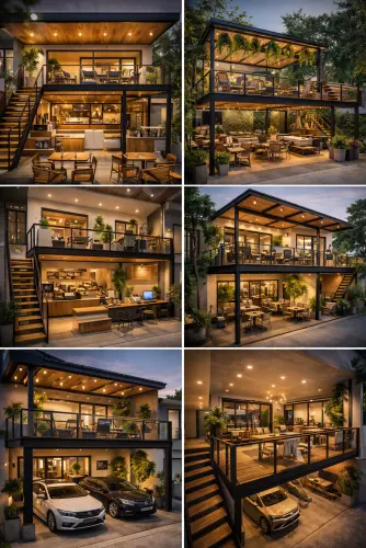 Mezannine Cafe Modern di Kota Tangerang