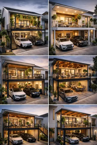 Mezannine Teras Rumah Keren di Kota Tangerang